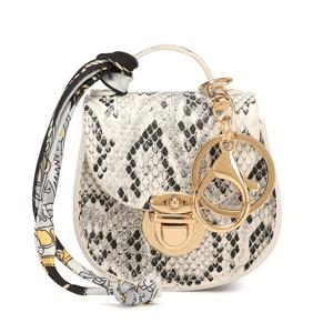 TEMU 멀티펑셔널 헤드폰 케이스 & 동전 지갑 - 골든 톤 하드웨어가 있는 귀여운 레트로 디자인, 다양한 수납공간, 조절 가능한 스트랩, 여행 및 일상용 컴팩트 액세서리, 스타일리시한 키체인, 내구성 있는 지갑, 여행용 액세서리