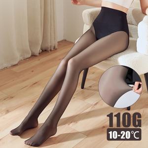 TEMU 여성용 블랙 타이츠, 봄/가을 워터 리플렉티브 하이웨이스트 힙업 레깅스, 다목적 직장복 팬티스타킹