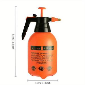 TEMU 2개 세트 고압 공기 분사기 - 조절 가능한 노즐 & 압력 밸브, 내구성 플라스틱 핸드헬드 스프레이어 시스템 (잔디깎기 액세서리, 나무 관리, 식물 관수, 잡초 제거, 소독용)