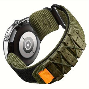 TEMU 22mm 밴드 호환 삼성 3 밴드 45mm/ 46mm/기어 S3 /클래식 남성용, 견고한 패브릭 나일론 스트랩 가민 베누 3 2/비보액티브 4/포러너 265/255용