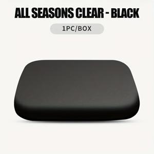 TEMU PU 충전재로 제작된 미끄럼 방지 편안한 좌석 쿠션 - 손세탁 가능한 니트 원단 커버, 13.8x13.8x1.4인치, 가정, 사무실 또는 식당을 위한 다용도 사무실 & 식탁 의자 쿠션, 튼튼한 원단