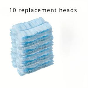 TEMU 10개 팩 정전기 먼지 제거 천 손잡이 포함 - 강력한 흡착력, 일회용, 배터리 불필요 - 전자기기, 가구, 블라인드, 천장 선풍기 - 가정 및 자동차 청소 용품|실링팬