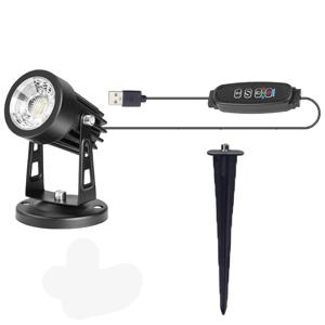 TEMU 1개 LED 스포트 라이트 실내용 5W 업라이트 타이머 포함 조절 가능 U플라이트 USB 5V 디밍 가능 플랜트 및 아트워크용 실내 바닥등, 2팩, 홈 데코 조명, 세련된 디자인, 조명, 내구성 있는 구조, 고품질 금속, 조절 가능한 밝기, 인테리어 디자이너용, 장식용 LED 라이트, 거실 천장 조명