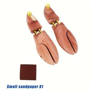 TEMU 남성용 드레스 슈즈용 길이 및 폭 조절 가능 신발 트리, 나무 신발 트리, 남성용 신발 트리