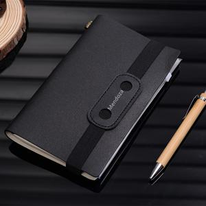 TEMU 레이저 각인된 이름이 있는 맞춤형 PU 가죽 펜 홀더 – 노트북용 스트레치 북마크, 독자, 학생 및 전문가를 위한 완벽한 선물 (검정, 갈색)