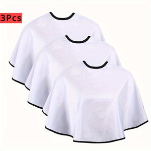 TEMU 3개 세트 - 전문가용 메이크업 및 헤어드레싱 케이프, 가볍고 세탁 가능한 재사용 가능한 살롱 케이프, 빠른 메이크업 터치업과 스타일링을 위한 안티스태틱 어덜트 쇼울, 이발소 헤어스타일리스트 펌, 염색, 베이킹 오일 및 헤어드레싱 도구|테무쇼핑