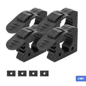 TEMU 자동차, 차량, 차고 ATV, UTV, 트럭, 트레일러, RV 및 선박의 루프 랙 설치에 적합한 도구 및 장비 고무 고정기 설치 키트