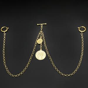 TEMU 다양한 스타일의 빈티지 조끼, 체인 브로치 및 칼라 핀, 독특한 창의적인 라펠 꽃, 남성용 슈트 체인 액세서리, 긴 체인 배지, 금색과 은색의 둥근 포켓 워치 체인, 패션 키체인 액세서리, 완벽한 선물, 선물 상자에 포장되어 있습니다.