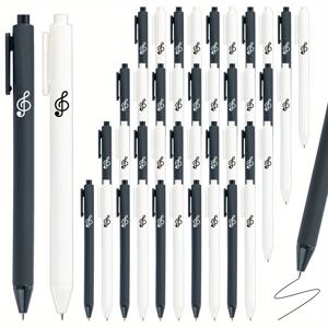 TEMU 40개 음표 볼펜 음악 볼펜 특별한 음악 선물 장식용 음악 파티 용품 피아노 선생님 선물 사무용품(혼합 색상) 크리스마스 선물