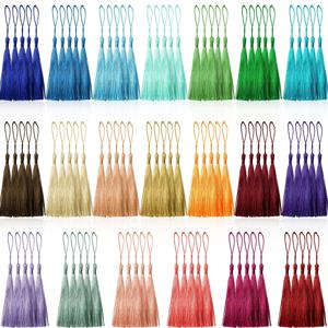 TEMU 120개 미니 술 장식, 빨간 프린지 태슬 – 캔디 박스 북마크, 모자, DIY 헤드피스, 부채용 소프트 크래프트 태슬, 다양한 스타일의 컬러풀 태슬 (북마크 만들기, 주얼리 공예, 전통 홈 데코 & 졸업 축하 장식)