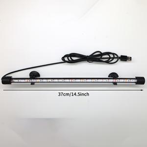 TEMU USB 저전압 수중 어항 조명, 2열 어항 향상, 수생 장식 및 조명에 적합, 배터리 없음, 어항용 물고기 조명, 물고기 조명, 어항용 물고기 조명, 수족관조명 led, 어항용품, 어항 led조명 램프, 수족관등, 해수조명, 어항조명 인테리어, 어항 램프, 식물등