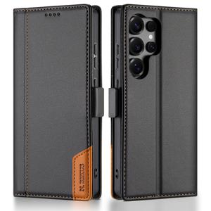 TEMU 삼성 갤럭시 S25 S24 S23 S22 S21 S20 울트라 플러스 FE용 PU 가죽 지갑형 케이스, 카드홀더 & 킥스탠드가 있는 폴리프립커버폰백, Galaxy Wallet Case, 핸즈프리 뷰잉, 슬림한 휴대폰파우치, 컴팩트월렛, 고급소재, 부드러운마감, 보호기능 있는 케이스, 바쁜직장인&학생을 위한|카드지갑|지갑|S21케이스