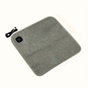 TEMU USB 전원 시트 쿠션 (3가지 온도 설정, 등받이 지지대 포함) - 사무실, 여행, 캠핑, 낚시용 휴대용 쿠션 - 10시간 자동 전원 차단, USB 플러그인 히터, 옥스포드 원단, 가정 및 야외 사용에 적합한 선물 - 벤치 및 기타 장비와 호환 가능|소파|허리보호대|의자