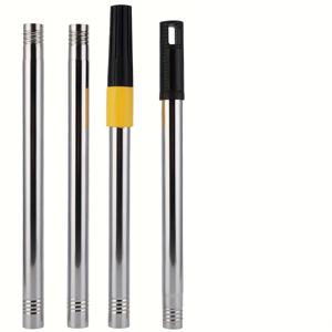 TEMU 1.2m 고강도 스테인리스 스틸 페인트 롤러 연장 폴대 (인체공학적 핸들 & 길이 조절 가능) - 3-in-1 다기능 페인팅 도구 (벽, 천장, 천장 페인팅용), 내구성 있는 구조