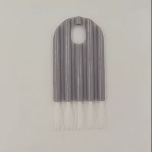 TEMU 1개 키보드 청소 브러시 (구부릴 수 있는 컵 커버 & 부드러운 브러시 헤드 포함) - PC, 노트북, 타자기, 팩스, 계산기용 평면 컴퓨터 키 브러시 - 합성 평면 패널 TV/디지털 기기 먼지 제거 및 사무실 청소용|계산기|키보드커버