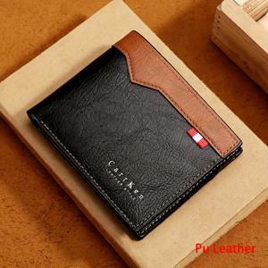 TEMU 남성용 지갑 딜: 레트로 패치워크 컬러블록 카드 홀더, 부드러운 인조 가죽 ID & 신용카드 정리함 - 남자친구나 아버지에게 완벽한 선물