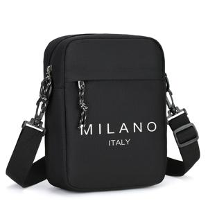 TEMU 후오후오 남성용 스타일리시 블랙 옥스포드 크로스바디 백 - 대용량, 조절 가능한 스트랩, 