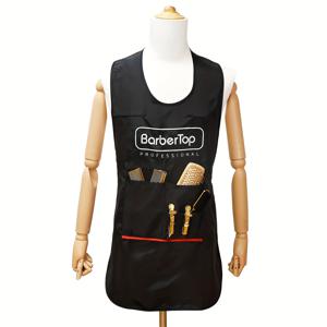 TEMU 포켓이 있는 전문 헤어드레싱 아프론 - 폴리에스터 바버샵 오버롤, 다리미, 염색, 살롱 오일 트리트먼트용 - 스타일리스트용 이중면 케이프