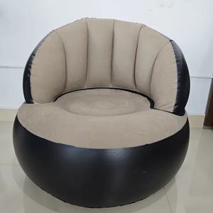 TEMU 인플레이터블 싱글 소파 - 접이식, 사용 간편 및 공간 절약, 가정 및 야외용 다목적 레이지 체어, 선물, 가족 및 친구에게 적합, 손님 좌석,공간 절약형 가구,클래식 스타일,편안한 좌석,내구성 있는 구조,PVC 소재,휴대용 좌석,선물 아이디어,작은 공간 생활