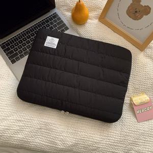 TEMU 1개 11인치 / 13인치 / 15인치 자수 노트북 슬리브 - 충격 방지, 스타일리시한 자수 및 내구성 있는 디자인의 일상 사용, 직장 및 학교용|노트북파우치