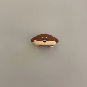 TEMU 판다 강아지 이어폰 보호 케이스, 가제트 액세서리,재미있는 액세서리,장난기 넘치는 스타일,꼭 맞는 핏,미끄럼 방지 그립,보호 슬리브,학생들,전문가용