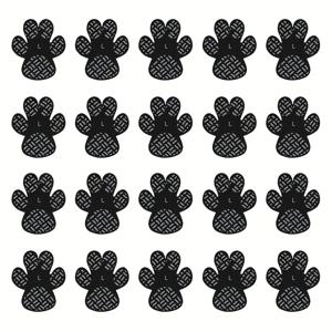 TEMU 20개 비눗방울 개 발 보호자, 방수 및 먼지 방지 애완 동물 발 스티커, 소형에서 대형 개까지, 조절 가능한 테이프 디자인의 실리콘 소재, 개 발 보호 | 세련된 개 발 신발 | 내구성 있는 애완 동물 스티커, 개 발 보호자