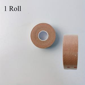 TEMU 1롤 얼굴용 테이프 - 무향 격자무늬 접착 리프트 테이프로 이면 사용, 눈가 주름 개선, 비침습적 라이트 베이지 케어, 주름 제거, 내구성 강한 격자 패턴 테이프