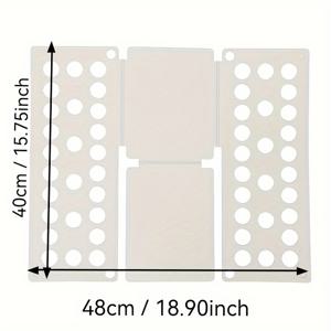 TEMU 조절 가능한 플라스틱 의류 접이 보드 - 빠르고 편리한 가정용 세탁 보관 상자, 효율적인 의류 보관을 위한 다중 구멍이 있는 파란색 셔츠 폴더, 가정 조직을 위한 다기능 세탁실 액세서리, 11개의 휴일을 위한 완벽한 선물 선택.|폴딩박스