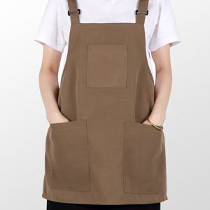 TEMU 조절 가능한 3포켓 조끼 앞치마 크로스백 스트랩 포함 - 네이비 블루 캐주얼 작업복, 커피숍, 네일 살롱 및 펫 스토어용 - 도구 및 용품을 위한 다중 포켓이 있는 내구성 있는 원단, 네일 살롱 의류, 기능적 디자인, 견고한 구조, 전문적인 복장, 살롱 전문가용|테무쇼핑|네일재료