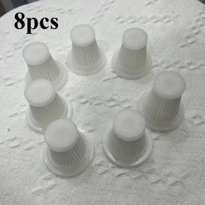 TEMU 무선 차량용 진공청소기 & 휴대용 핸드헬드 진공청소기용 5/8/15개 세척 가능 & 재사용 필터 - 대부분의 무선 진공청소기 모델 호환, 저유지보수 공기 필터 코어 액세서리 (배터리/정전기 없음) - 플라스틱 필터 리필