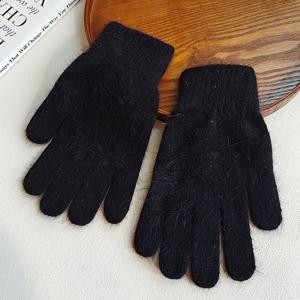 TEMU 여성용 터치스크린 겨울 장갑 1켤레 - 기모 안감, 따뜻한 방풍 기능, 사이클링, 스마트폰, 하이킹에 적합 - 베이지/핑크/화이트/블랙/회색 멀티 컬러 옵션 - 출퇴근, 스키, 라이딩에 이상적 - 손세탁만 가능, 겨울 장비