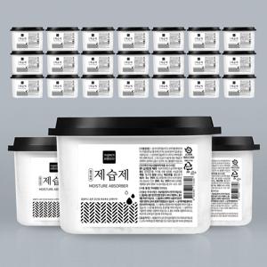TEMU [가성비가브랜드다] 습기타파 제습제 대용량 280G x 24개입(최대 흡수량 570ml) / 옷장 수납장 습기제거제