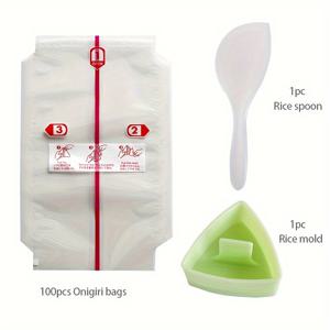 TEMU 일본식 삼각형 쌀볼 포장 가방, 야외 피크닉 및 캠핑 편의를 위한|캠핑용품