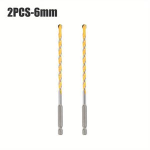 TEMU 1 세트 텅스텐 카르바이드 드릴 비트, 1/4