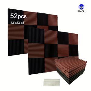 TEMU 52개 SMOLL 어쿠스틱 블랙 버건디 12