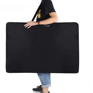 TEMU 경량 아트 컬렉션 백, 옥스포드 원단 어깨끈 포함, 그림, 스케치, 사진 포스터 및 태양광 패널 보관에 적합|패브릭포스터