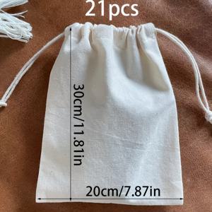 TEMU 21개 선물 포장백, 재사용 가능한 끈 조절 패브릭 파우치 – 부활절, 어머니날, 크리스마스, 생일 파티용 – 보석, 화장품, 상자, 신발 등 보관에 이상적, 보석 보관함,파티 선물,재사용 가능한 가방,패브릭 백,세탁 가능한 파우치,선물 파우치,보관용 가방,파티 플래너,이벤트 주최자|파우치|화장품정리함