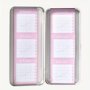 TEMU 눈썹 연장 보관함, 자석, 먼지 방지, 눈썹 보호, 메이크업 브러시 및 도구, 전기 없음, 배터리 없음