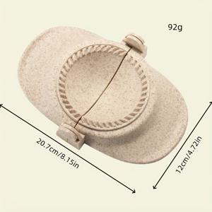 TEMU 국경을 넘어 인기 있는 창의적인 만두 홀더, 케이크 몰드, 바삭한 코너 몰드, 만두 홀더 아티팩트