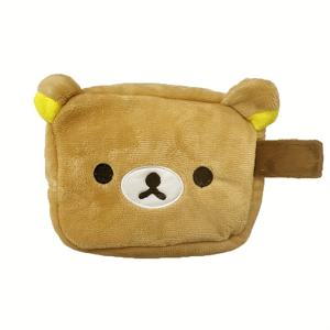 TEMU 귀여운 곰 모양의 메이크업 포켓, 대용량, 휴대용 카메라 가방 - 소녀 친구, 생일, 사진 촬영 애호가, 축제 선물 아이템, 재미있는 액세서리, 내구성 있는 지퍼 잠금, 카메라 가방|파우치