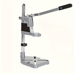 TEMU 1개 다기능 드릴 스탠드, 조절 가능한 높이의 금속 드릴 프레스 스탠드, 산업용 고정형 드릴 프레스, 집 수리 및 전문 기술을 위한 효율적인 각도 그라인더 스탠드로 정밀성과 효율성을 향상