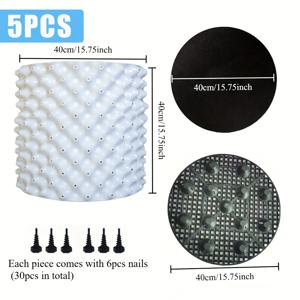 TEMU 5개 13갤런/50L 꿀벌 모양 정원용 꽃병, 필터 가스켓 및 내부 배수 구멍이 있는 클래식 라운드 플라스틱 꽃병 - 실내/실외 사용을 위한 내열성 플라스틱 꽃병, 식물, 허브, 쑥, 실내 정원, 장식 꽃병, 내구성 꽃병, 대형 꽃병, 대형 플라스틱 꽃병, 꽃병, 공기 절단 꽃병, 대형 크기 꽃병, 집 식물용 꽃병, 실내 식물용 꽃병|화분