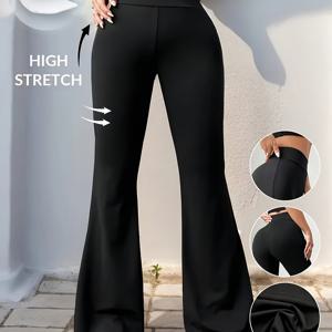 TEMU 1개 여성용 아웃도어 겨울 보온 이너레깅스, 신축성 있는 허리라인 슬림핏 팬츠|냉장고바지|바지