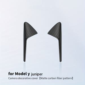 TEMU 테슬라 모델 Y 모델 3 머드가드 카메라 커버, 사이드 라벨 액세서리 및 장식 - 2개, 모델Y 준리어-모델3 , 차량 맞춤화, 세련된 디자인, 내구성 있는 소재, 자동차 액세서리, 현대적인 자동차 액세서리, 고품질 소재, 자동 트림, 자동차 애호가용, 도어/차량 보호대, 차량 핸들 보호, 코너 보호
