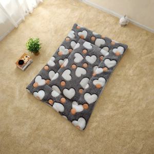 TEMU 아기자기한 프린트가 돋보이는 코지 리버서블 펫 패드, 초소프트 플란넬 햄스터 침대, 소동물용 침대, 세탁기 사용 가능, 실내 사용에 적합 (크레이트 또는 캐리어용), 최대 8kg, 여행용 펫 액세서리, 크레이트 침구, 스타일리시 펫 침대, 부드러운 펫 매트, 내구성 있는 원단, 편안한 패딩, 새끼고양이 침대