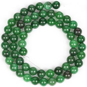 TEMU 1줄 ASVRAI U 천연 그린 칼세도니 아게이트 스톤 비즈 15인치 - 6mm 8mm 10mm 대형 실린더/루즈 라운드 비즈 DIY 주얼리 만들기, 목걸이, 팔찌, 귀걸이 공예용 (대리석 무늬, 어스)