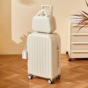 TEMU 20인치 기내 반입 수트 세트, 신형 여행 가방 세트, 2개 ABS+PC 하드 가방 세트, 클래식 디자인, 여행 장비, 여행 가방 세트, 여행용 상자, 여행