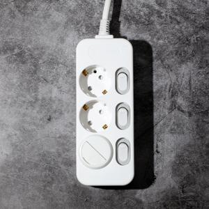 TEMU 안전 멀티탭 콘센트 개별 스위치 접지 3구 + 안전커버 1개 16A 1.5m 5m 10m 멀티 소켓 플러그 연장 케이블 전선