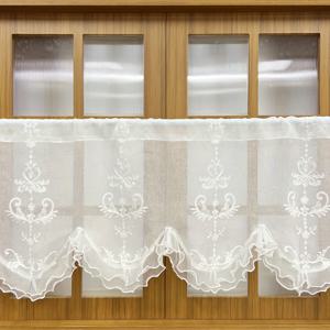 TEMU 로맨틱한 프랑스 빈티지 자수 커튼 발란스