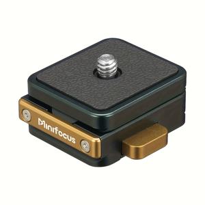 TEMU 미니포커스 프로페셔널 카메라 퀵 플레이트, 아르카 스위스 QR 시스템 플레이트, 1/4인치 나사 포함, 카메라 삼각대 마운팅용, 카메라, 케이지, 삼각대, 모니터, 슬라이더, 짐벌 스태빌라이저, 볼 헤드에 적합